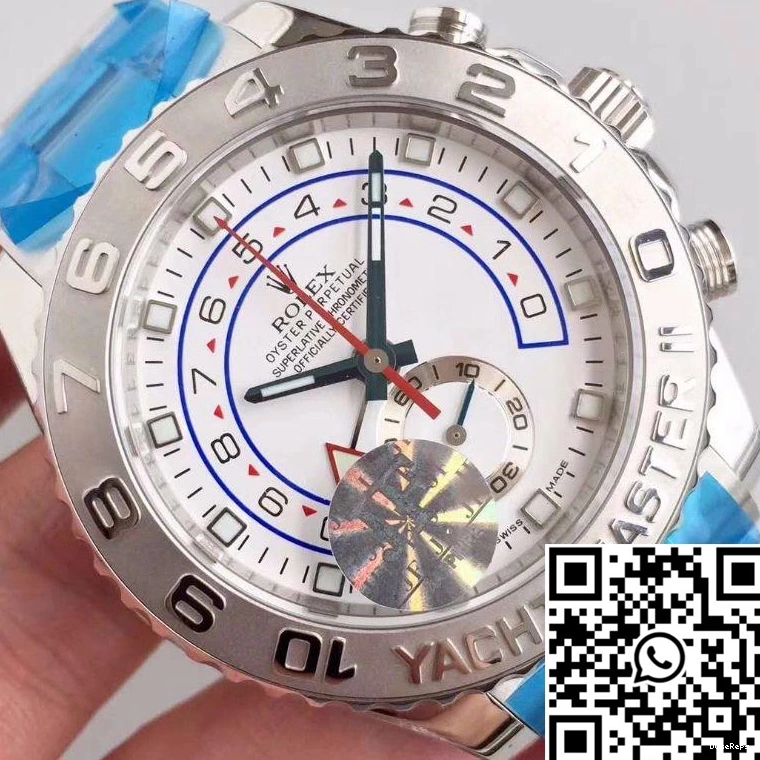 Yacht 116689 Factory Rolex Master II JF White Dial 0101